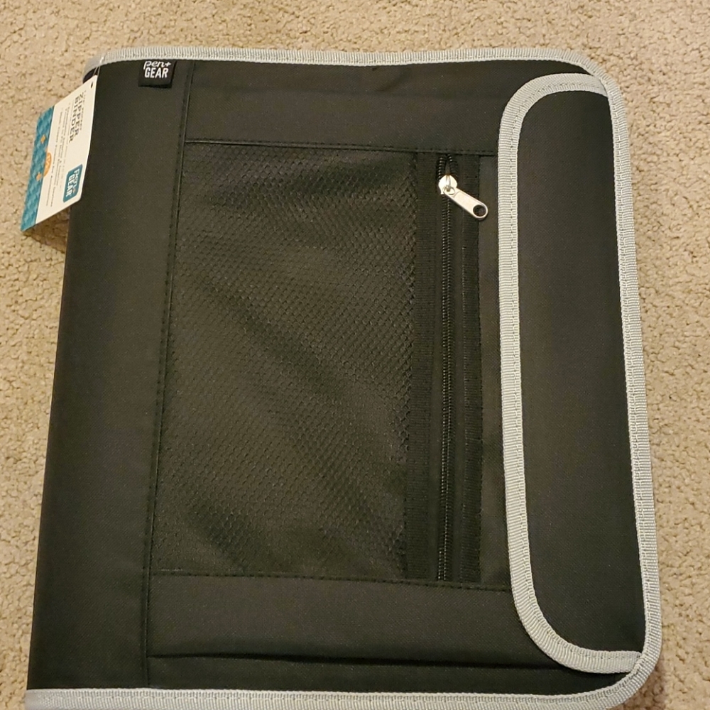 ZipBinder 1 1/2 inch, sticker, scissors, lockerkit